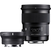 Sigma 50mm f/1.4 DG HSM Art Lens for Canon EF and MC-11 Mount Converter/Lens Adapter for Sony E Kit