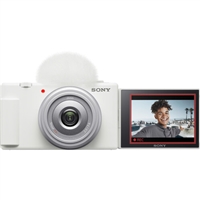 Sony ZV-1F Vlogging Camera (White)