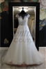 MIRABEL | Tulle  Ballgown with Sheer Illusion Neckline and Buttons