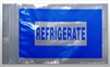 Blue " Refrigerate" Bags