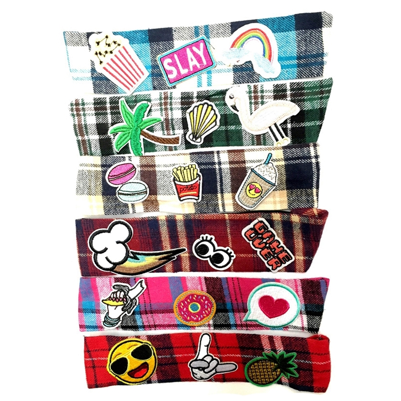 Flannel Patch Headwraps