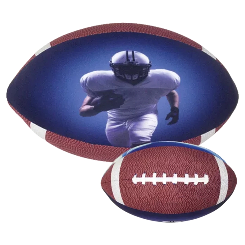 Iscream Football Microbead Pillow