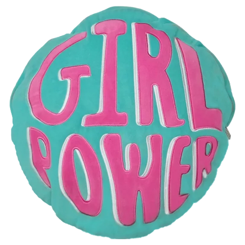 Iscream Girl Power Fleece Pillow