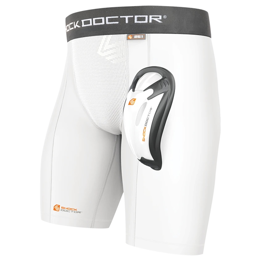 Shock Doctor Compression Short With Bio-Flex Cup