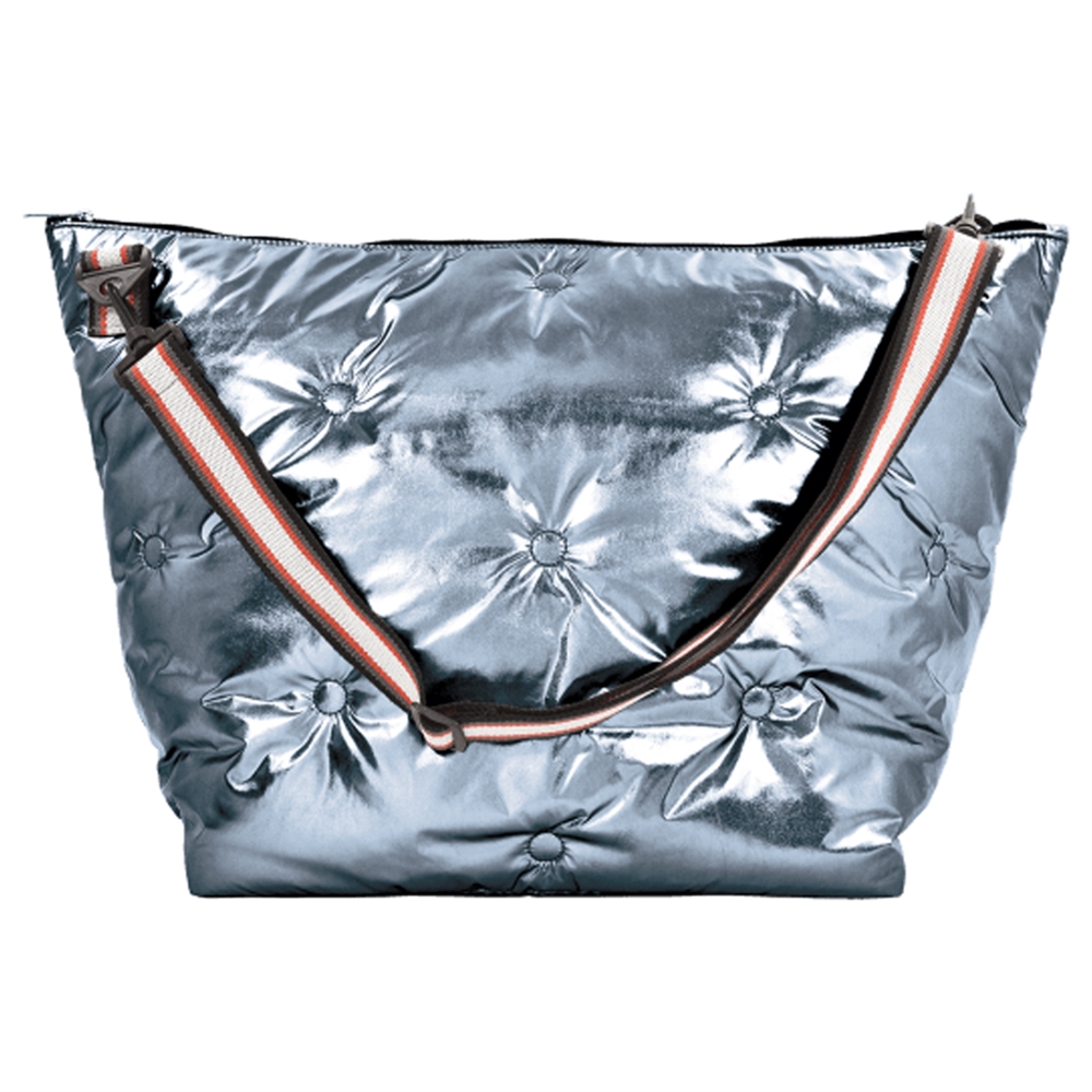 Iscream Chrome Tufted Weekender Bag