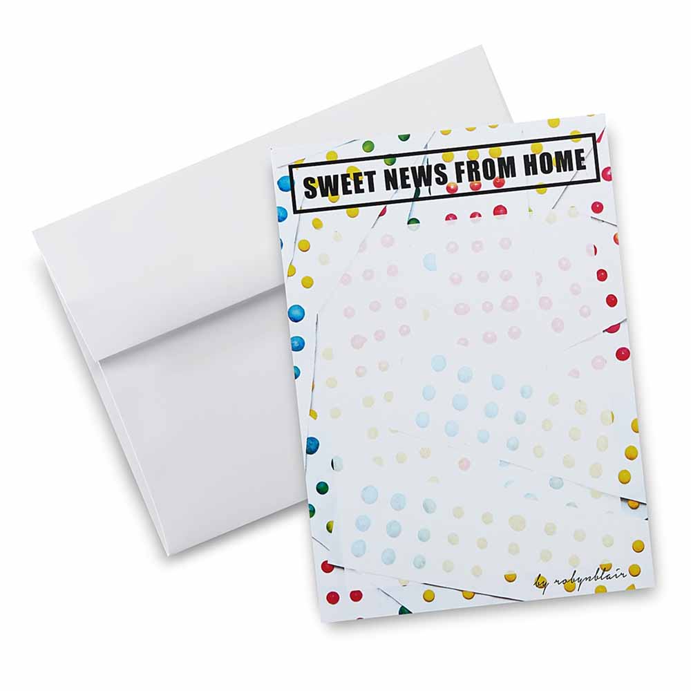 Sweet News From Home Stationery