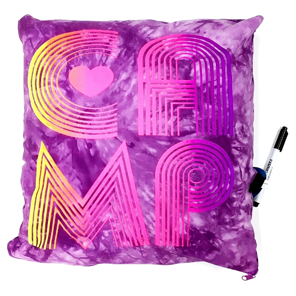 Camp Retro Autograph Pillow