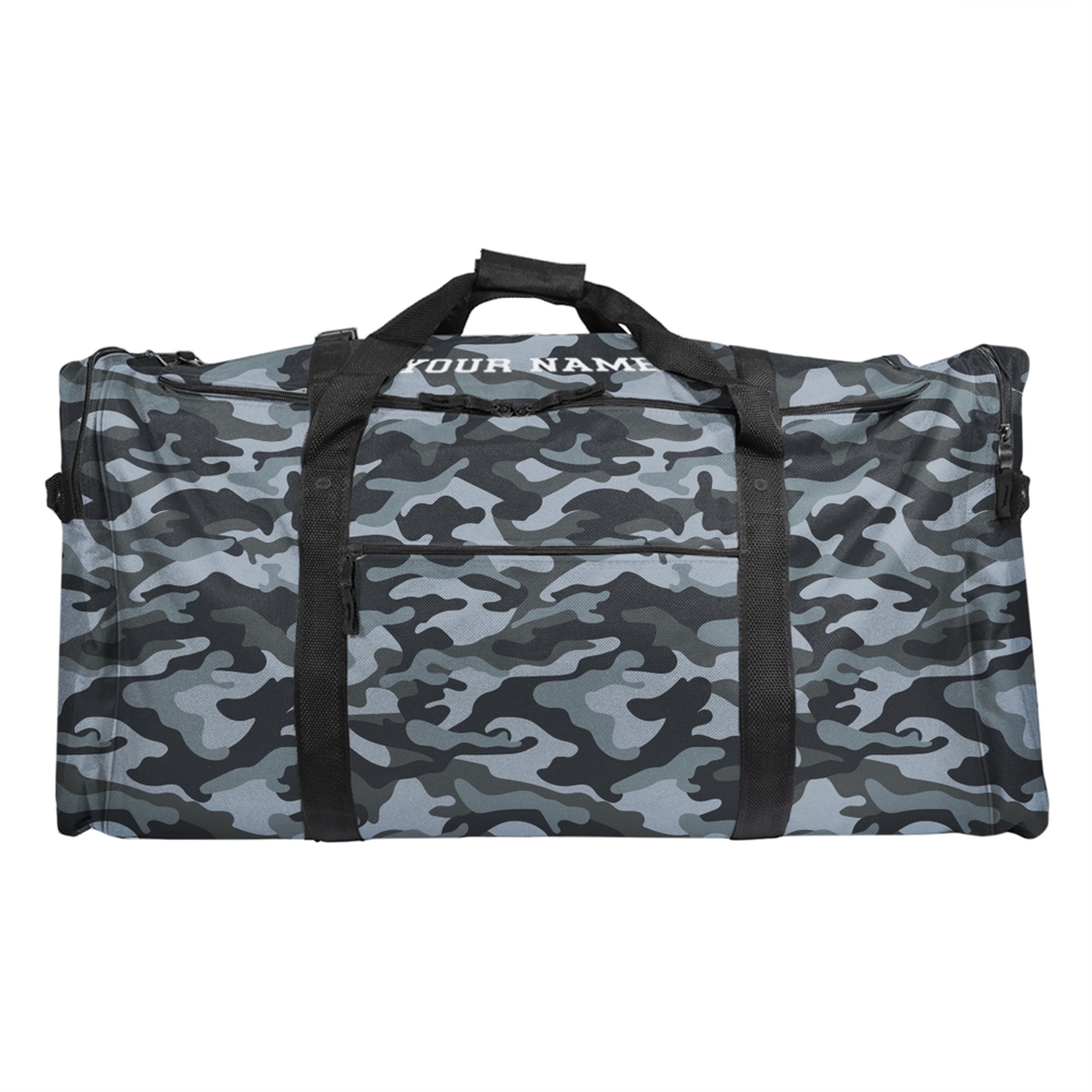 52" Soft Duffle Bag Black Camo