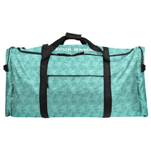 52" Soft Duffle Bag Teal Waves