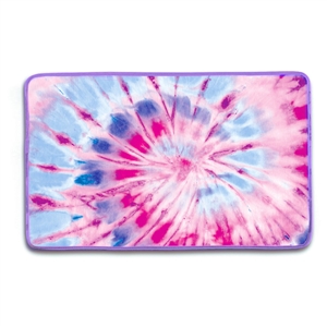 Razzy Tie-Dye Floor Mat