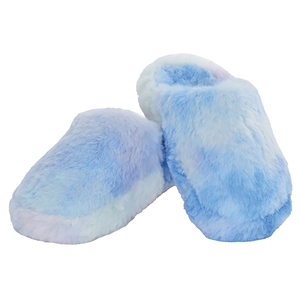 Iscream Blue Tie Dye Scuff Slippers