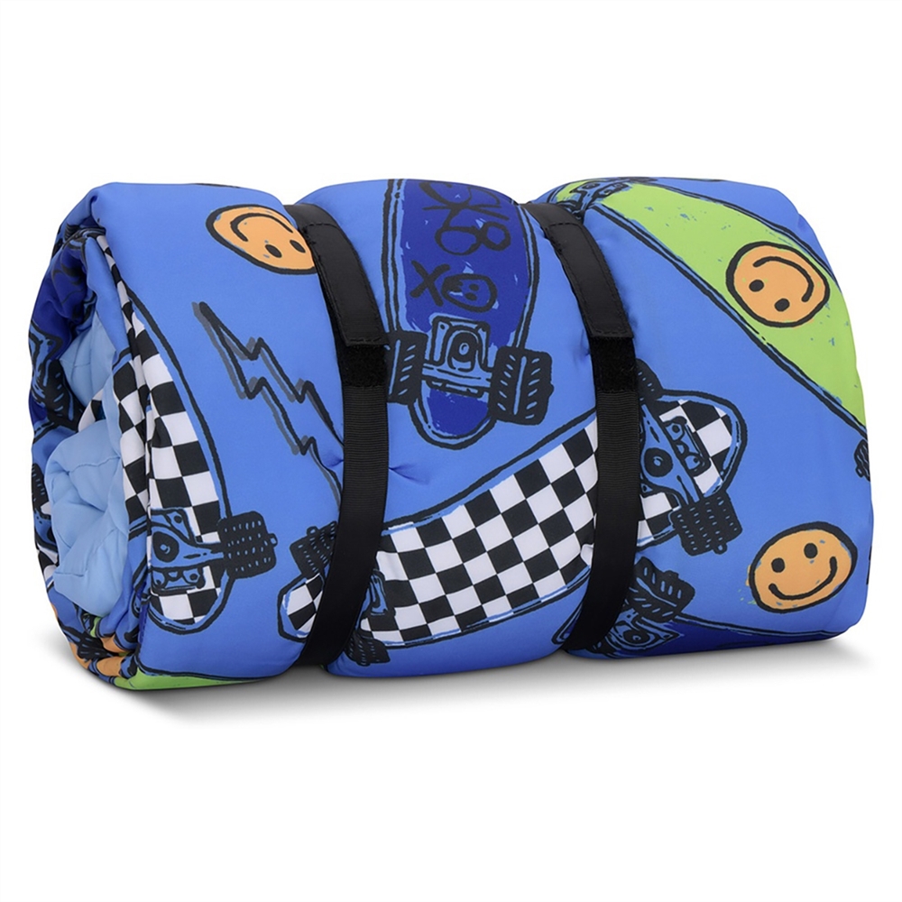 Iscream SK8 Board Sleeping Bag and Pillow Set