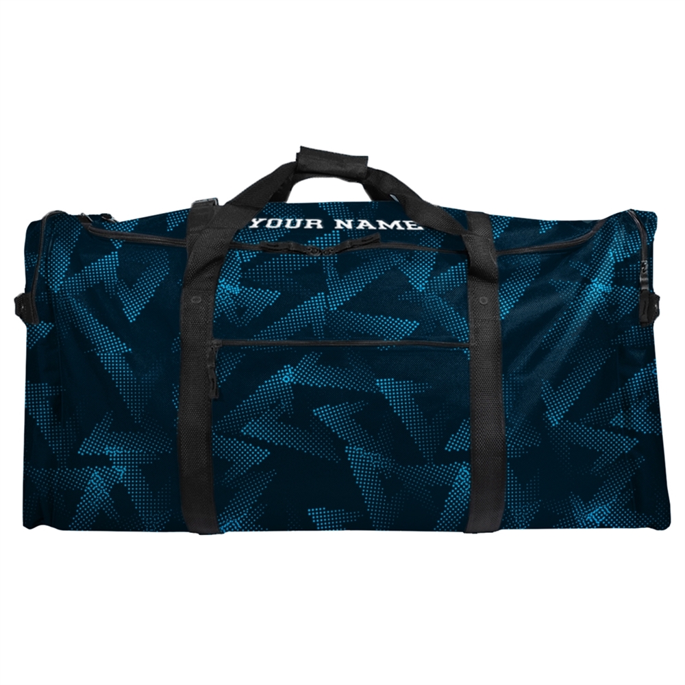 52" Soft Duffle Bag Geometric Navy