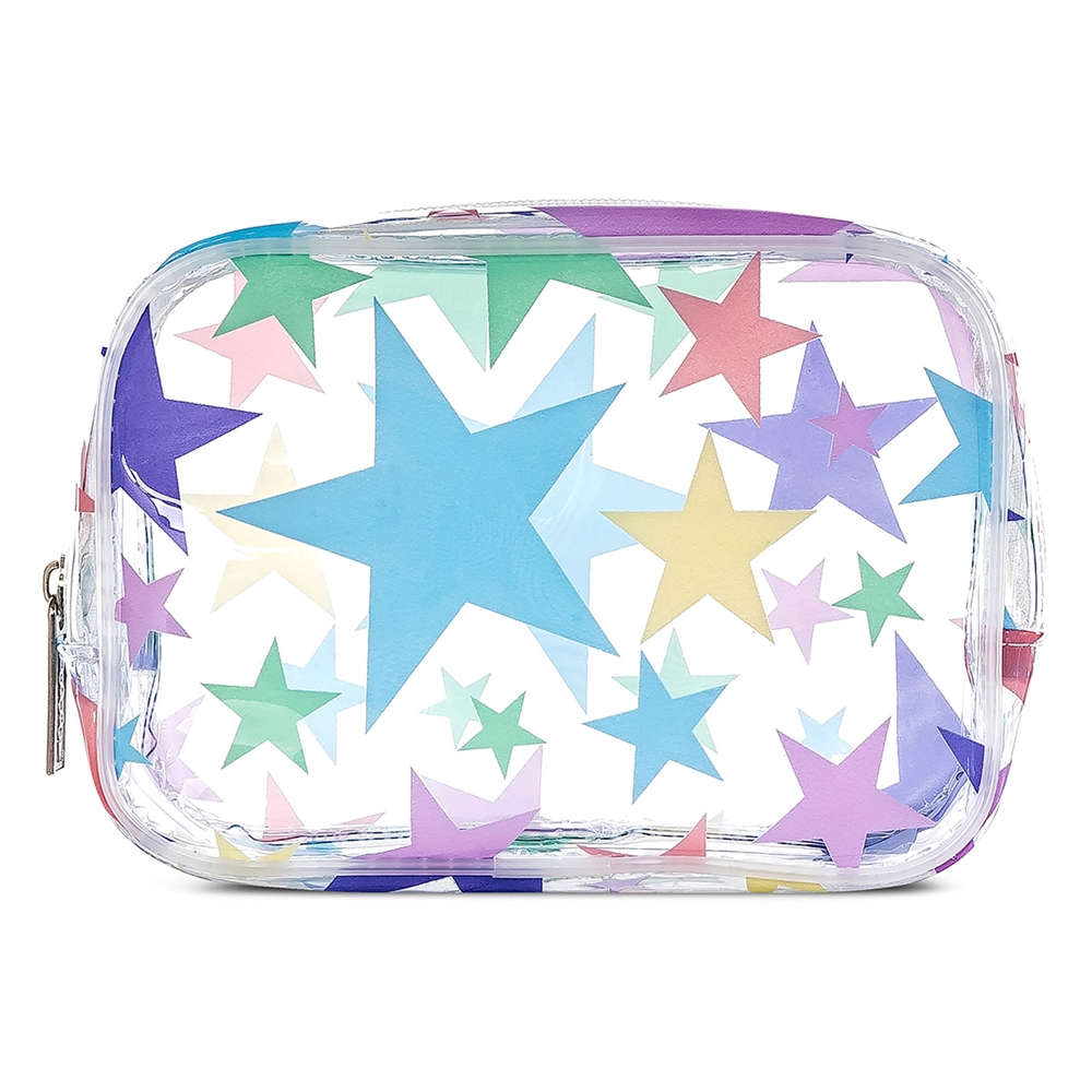 Iscream Stars Clear Cosmetic Bag