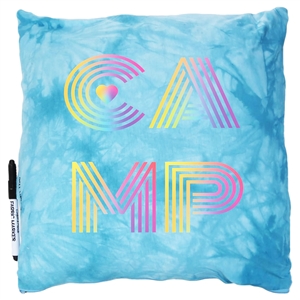 Retro Camp Autograph Pillow