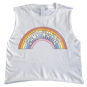 Custom Bar Distressed Multi-Color Rainbow Tank