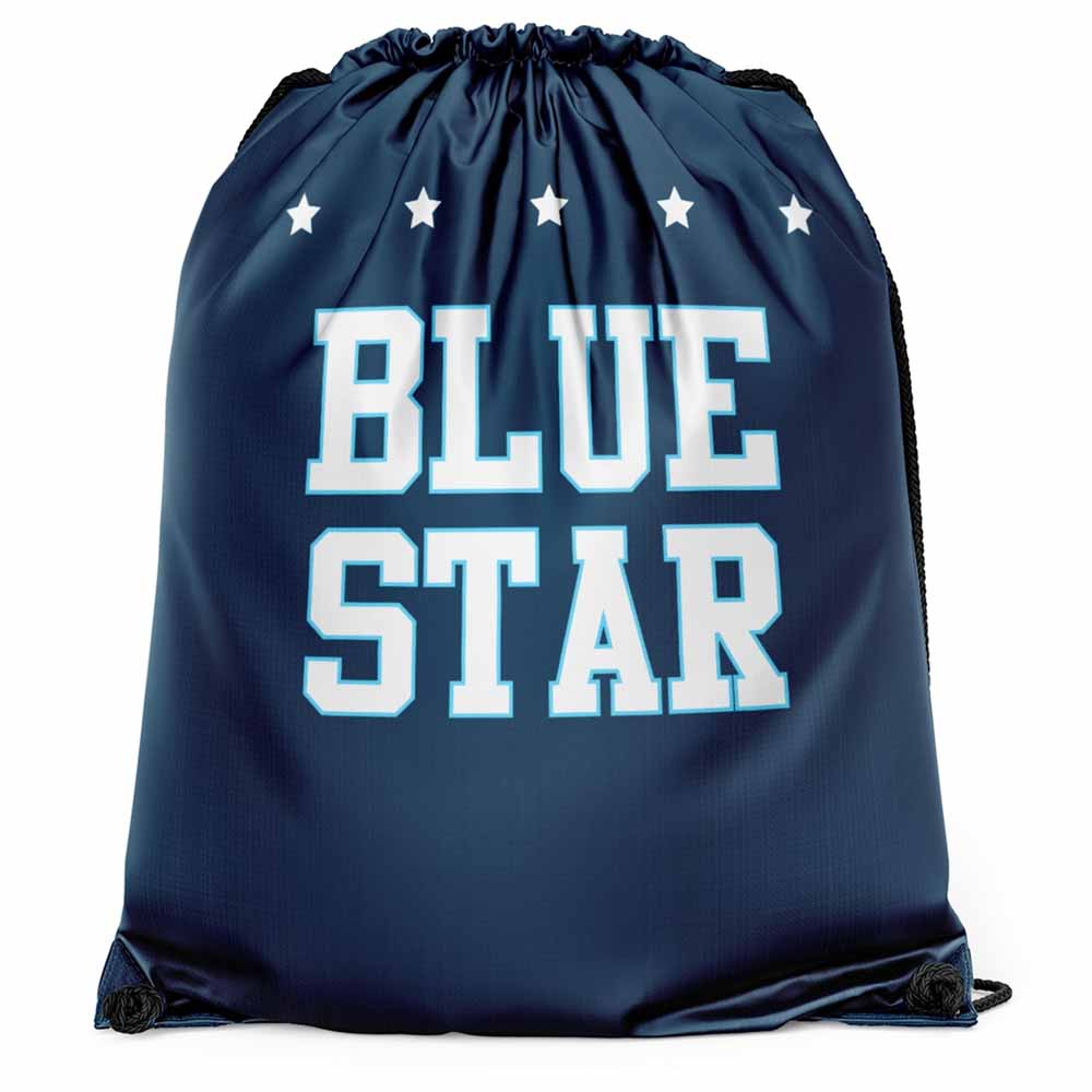 Athletic Camper Drawstring Bag