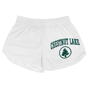 Athletic Camper Girls Mesh Shorts