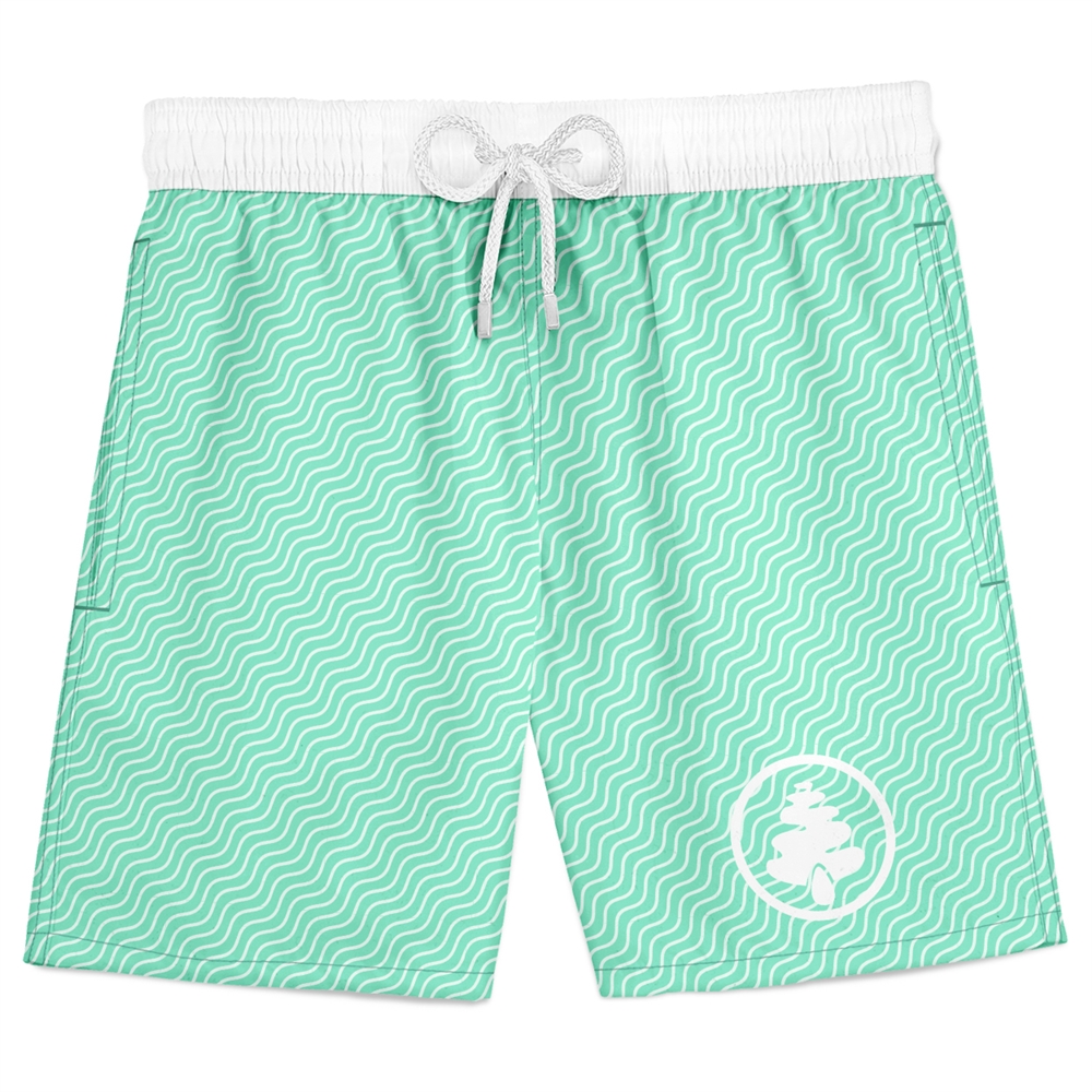 Athletic Camper Boys Swim Trunks