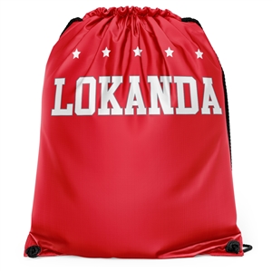 Athletic Camper Drawstring Bag