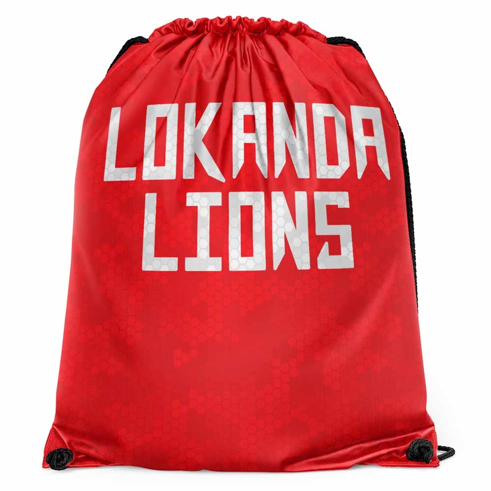 Athletic Camper Drawstring Bag