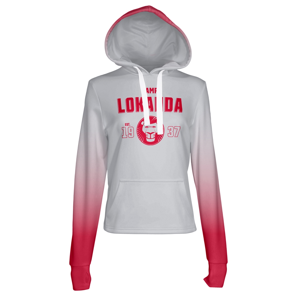 Athletic Camper Girls Performance Hoodie