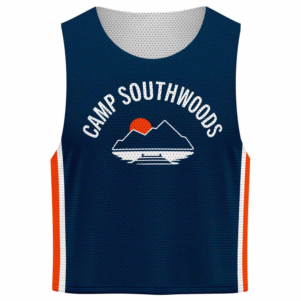 Athletic Camper Girls Reversible Mesh Tank