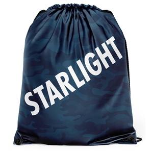 Athletic Camper Camo Drawstring Bag