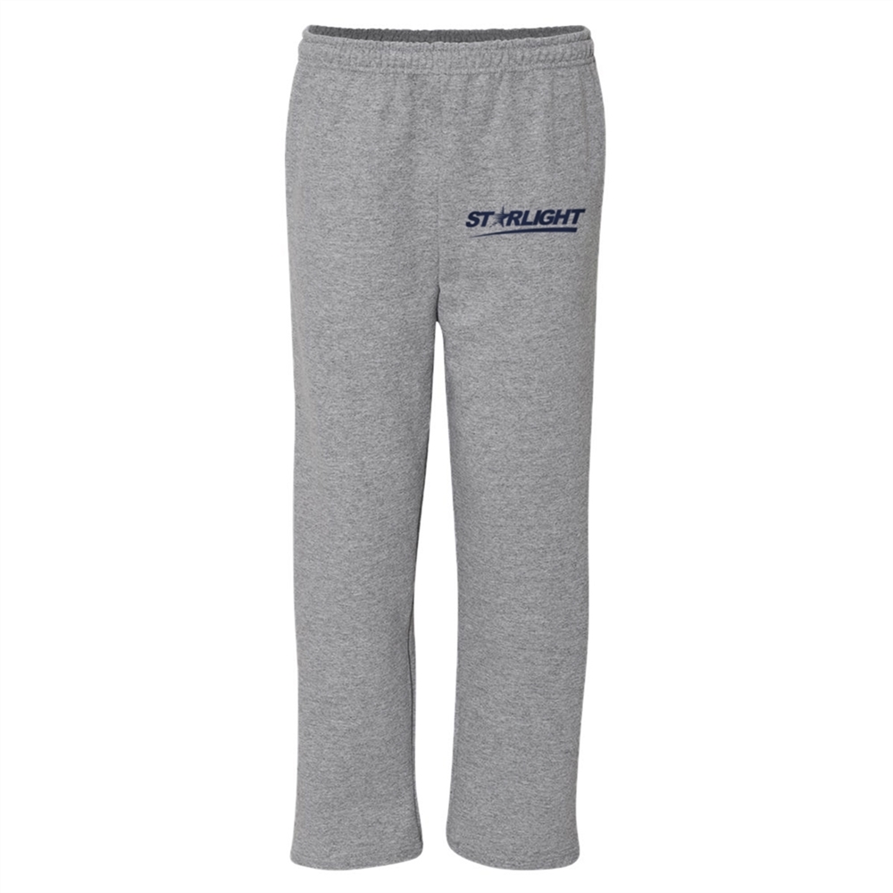 Adult Boys Open Bottom Sweatpants