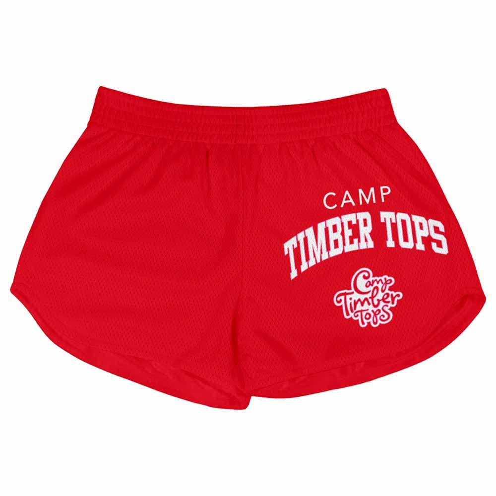 Athletic Camper Girls Mesh Shorts
