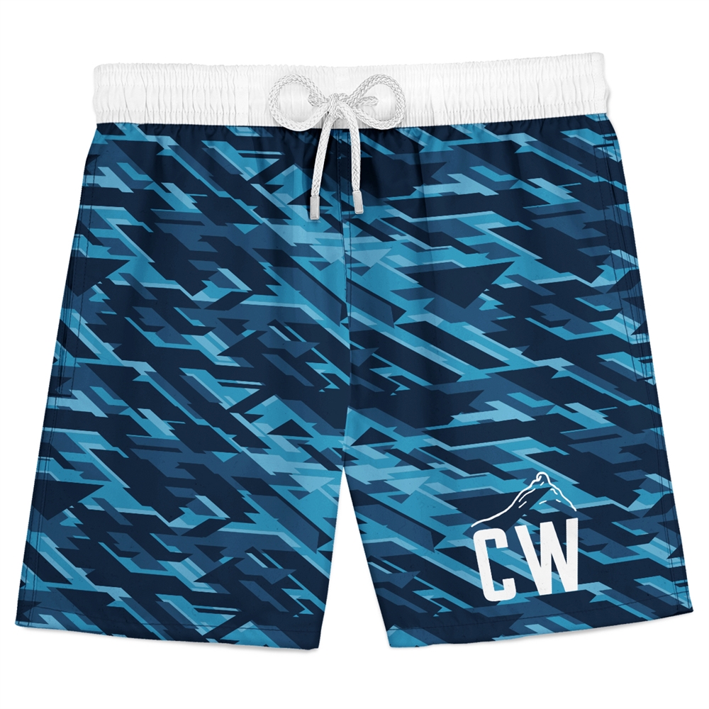 Athletic Camper Boys Swim Trunks