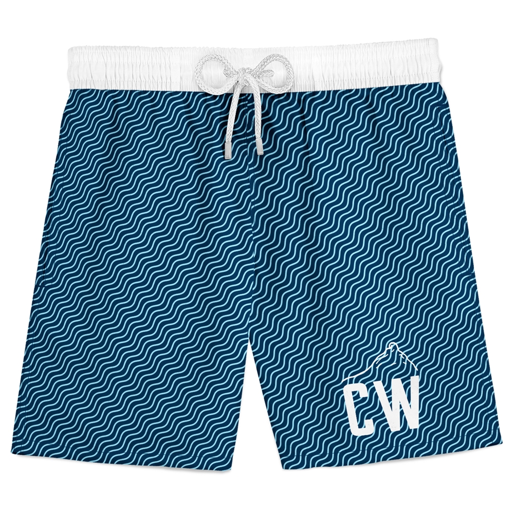 Athletic Camper Boys Swim Trunks