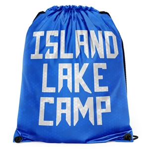 Athletic Camper Drawstring Bag