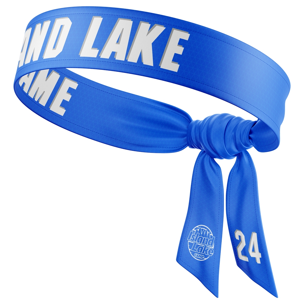 Athletic Camper Tie Headband