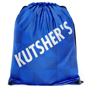 Athletic Camper Diamond Drawstring Bag