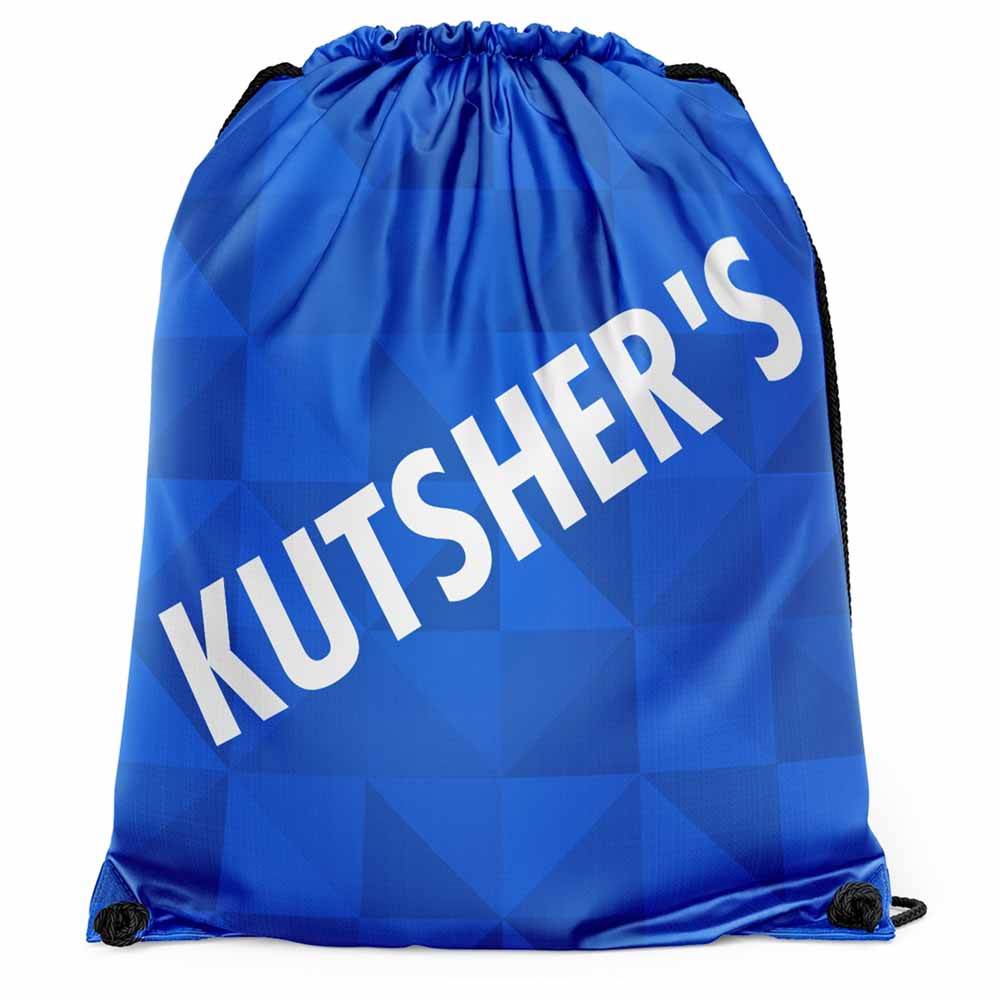 Athletic Camper Diamond Drawstring Bag