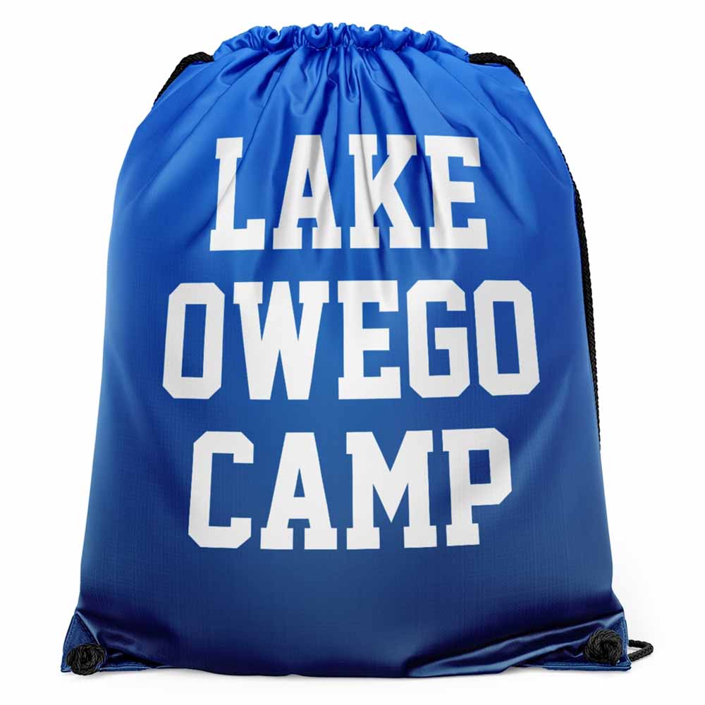 Athletic Camper Drawstring Bag