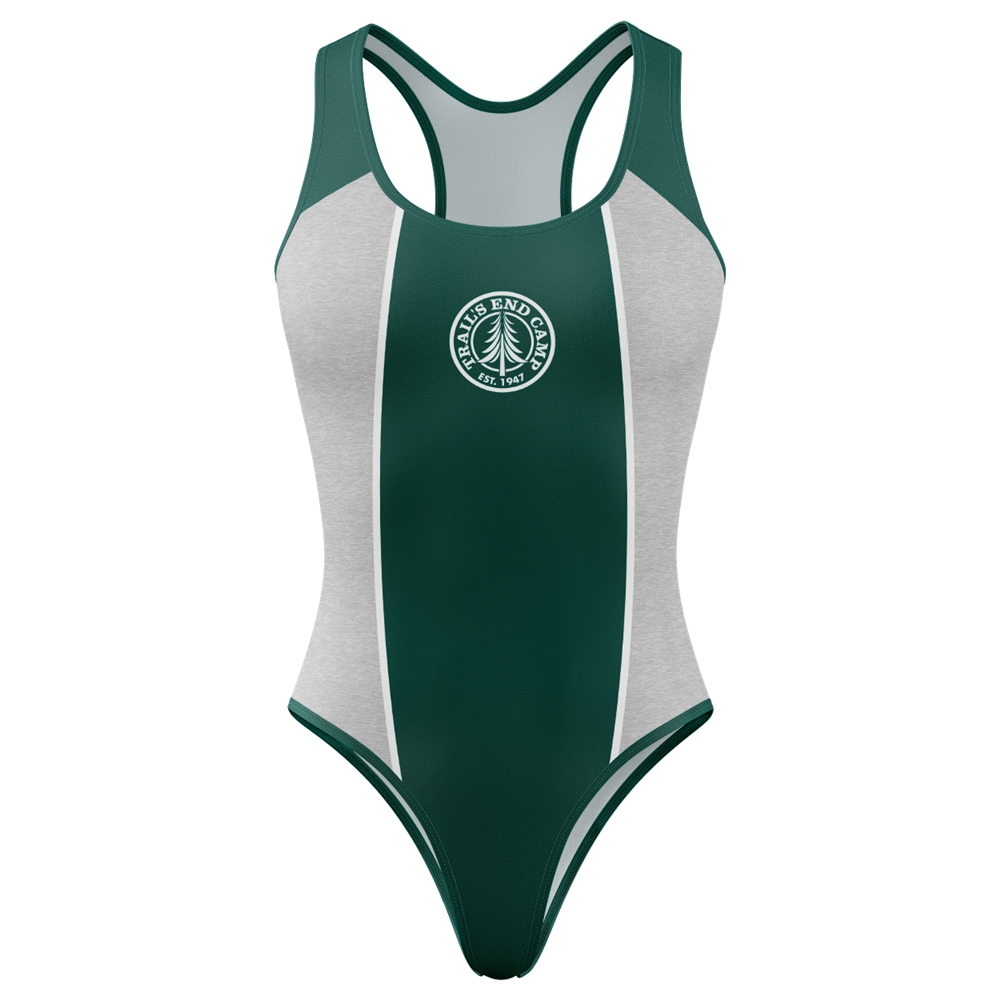 Athletic Camper Girls Swimsuit