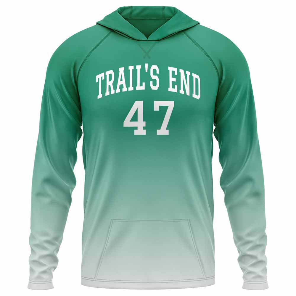 Athletic Camper Lightweight Hooded Long Sleeve