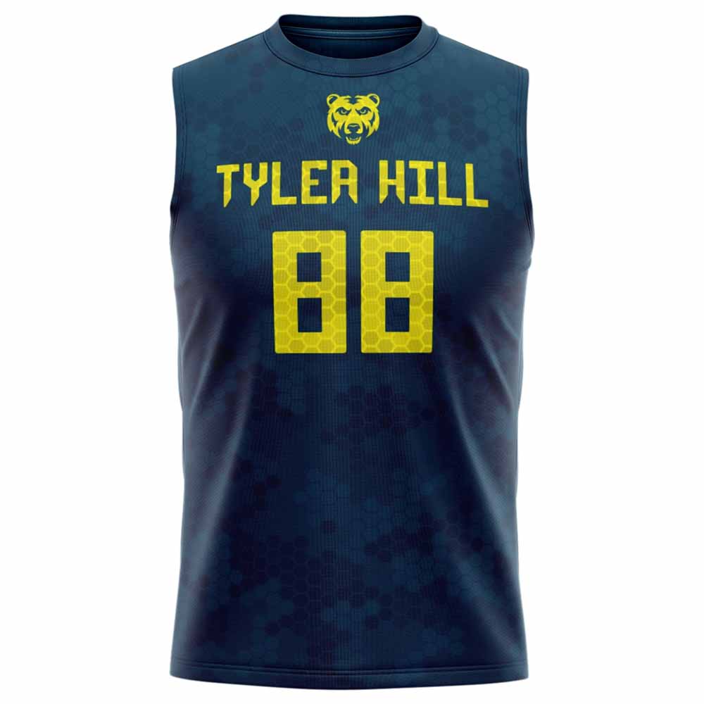 Athletic Camper Flag Football Jersey Tank