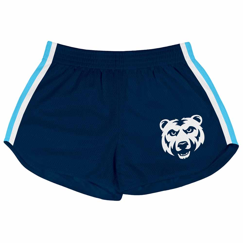 Athletic Camper Girls Mesh Shorts