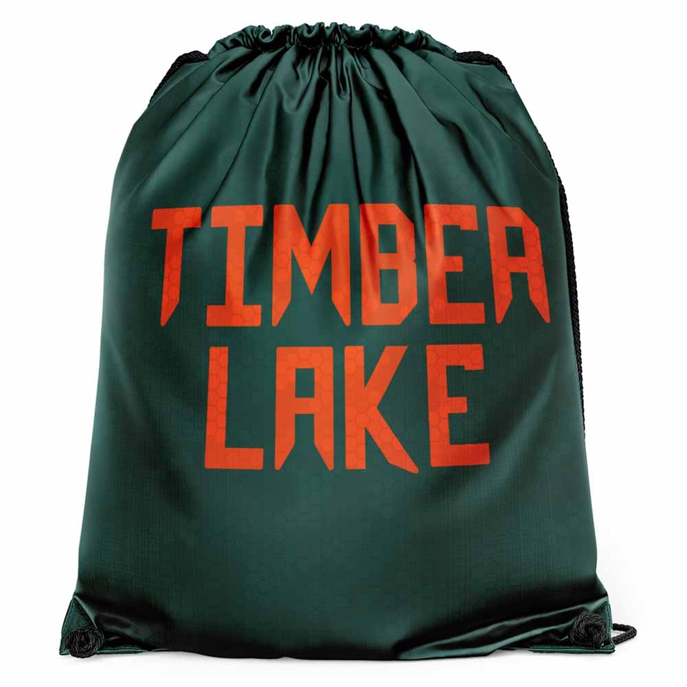 Athletic Camper Drawstring Bag