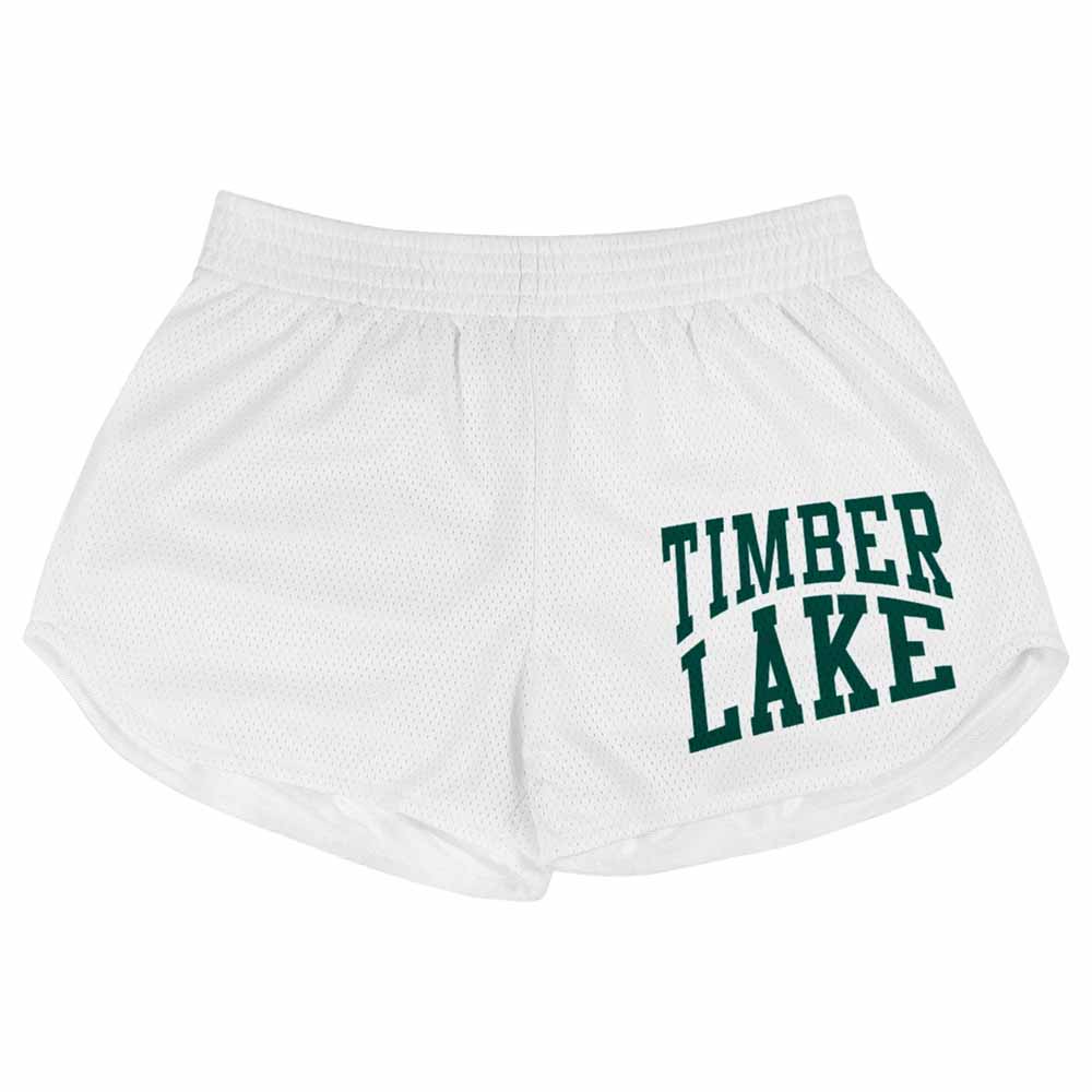 Athletic Camper Girls Mesh Shorts