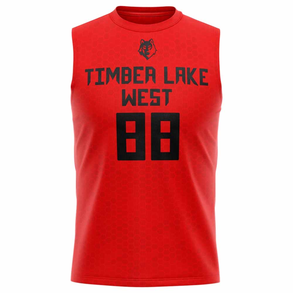 Athletic Camper Flag Football Jersey Tank