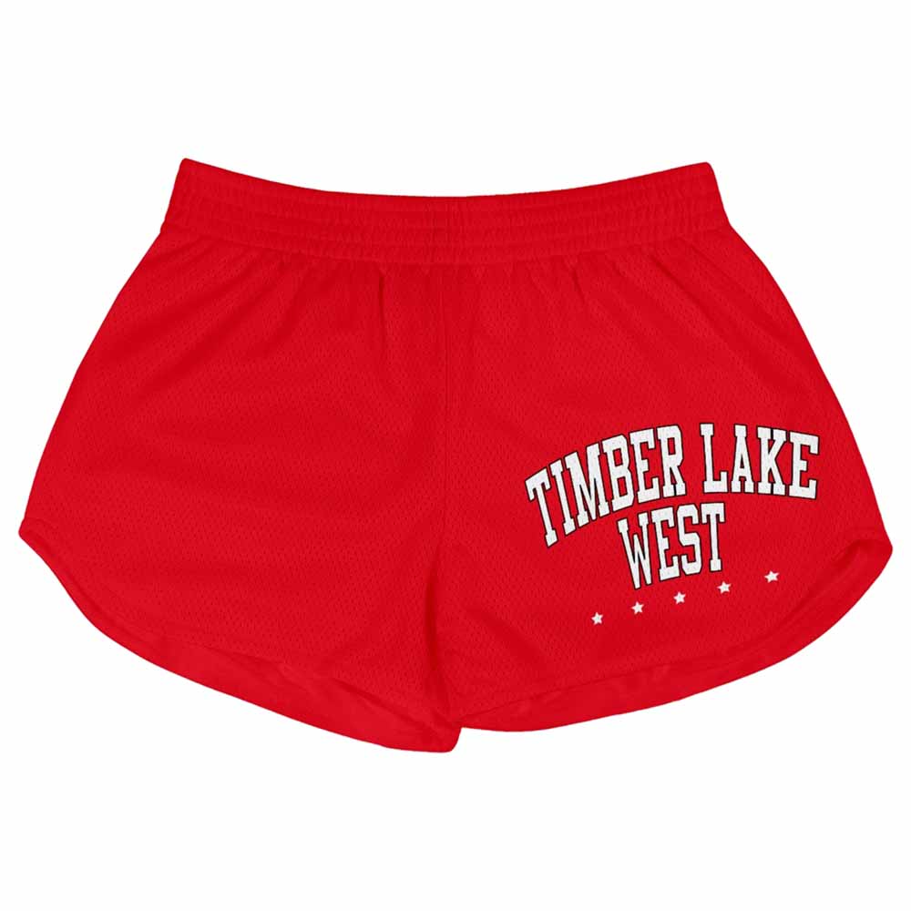 Athletic Camper Girls Mesh Shorts