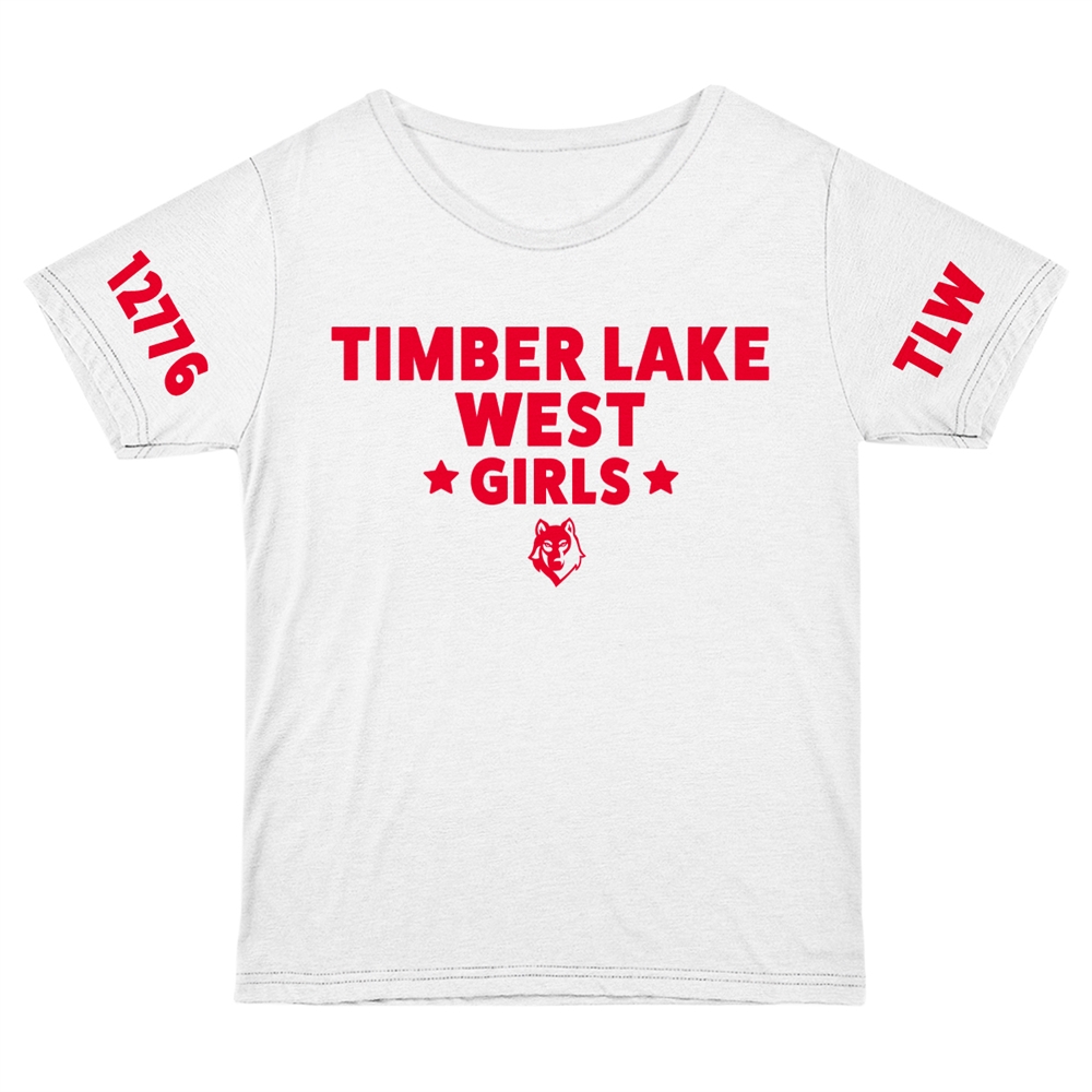 Athletic Camper Girls Tee