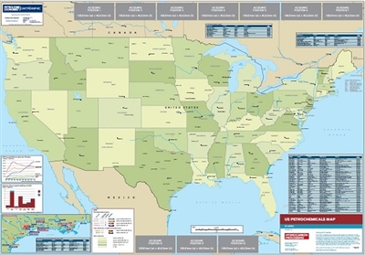 US Petrochemical Map 2018