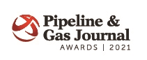2021 - Pipeline & Gas Journal Awards Trophy