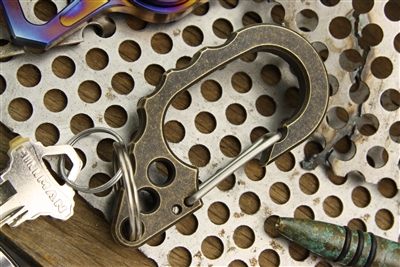 Brass Carabiner