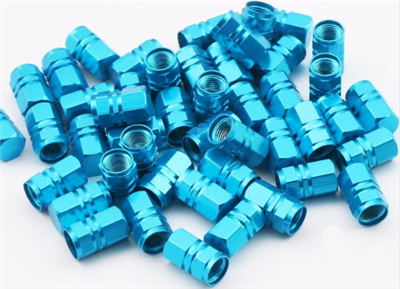 Anodized Aluminum Valve Stem Caps